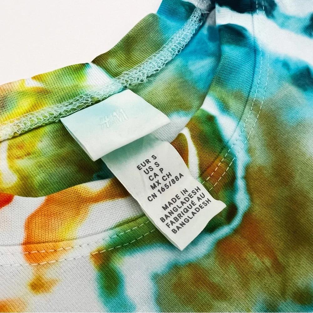 Hand-Dyed Sleeveless Jersey Dress | Size S - Picture 11 of 11